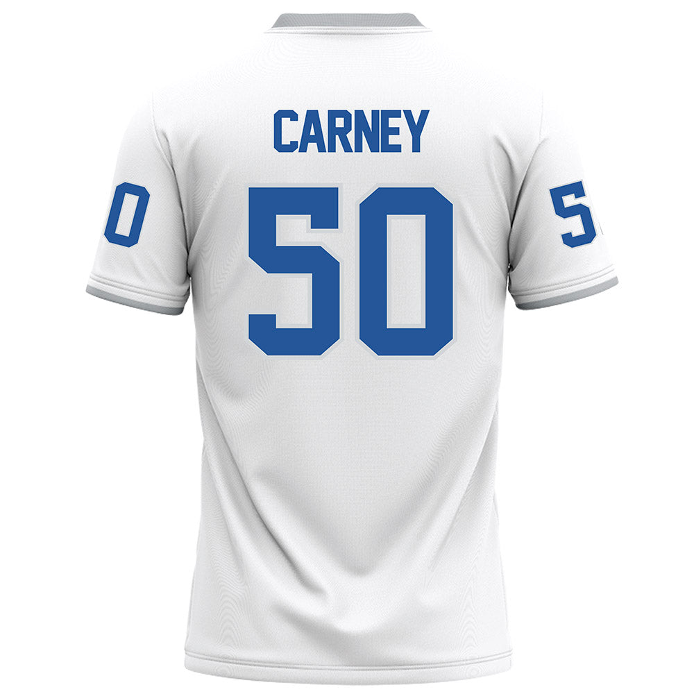 MTSU - NCAA Football : Elijah Carney - White Football Jersey