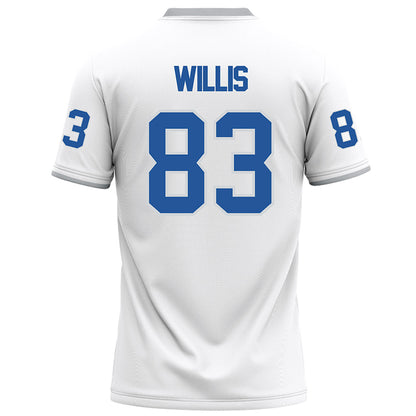 MTSU - NCAA Football : Holden Willis - White Football Jersey