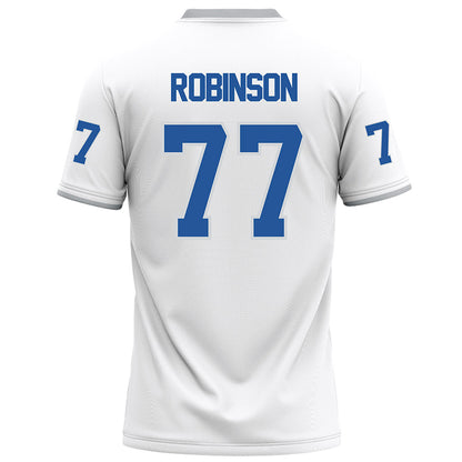 MTSU - NCAA Football : jaylen robinson - White Football Jersey