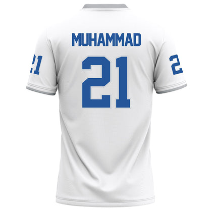 MTSU - NCAA Football : Abdul Muhammad - White Football Jersey