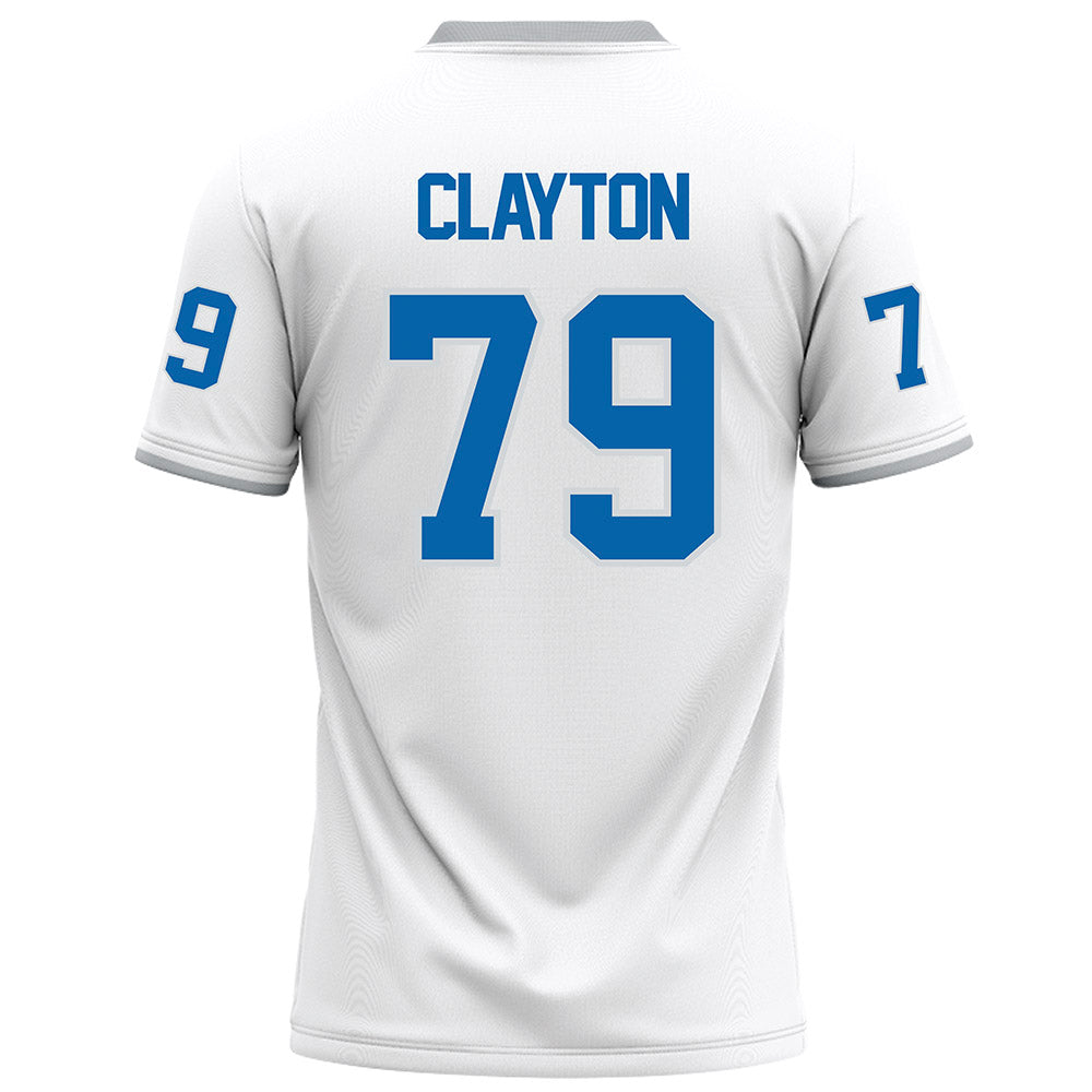 MTSU - NCAA Football : Zach Clayton - Football Jersey