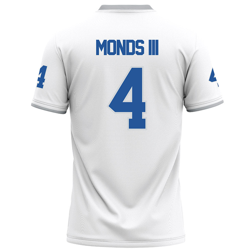 MTSU - NCAA Football : James Monds III - White Football Jersey