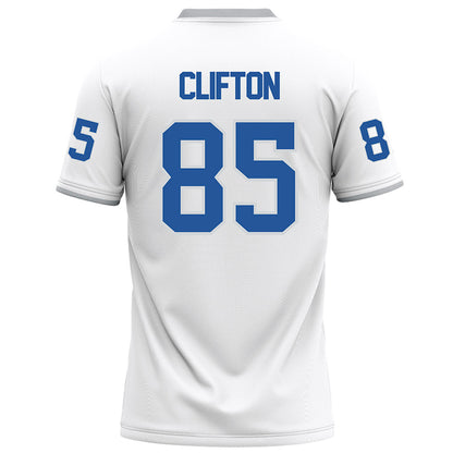 MTSU - NCAA Football : Neo Clifton - White Football Jersey-1