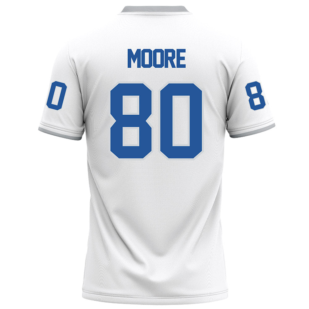 MTSU - NCAA Football : Zaidyn Moore - White Football Jersey-1