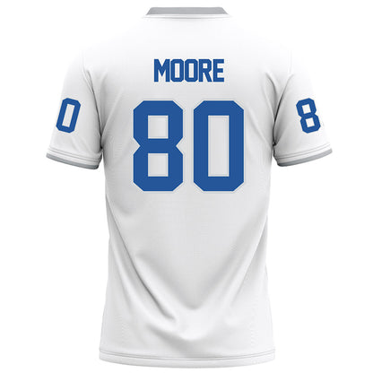 MTSU - NCAA Football : Zaidyn Moore - White Football Jersey-1