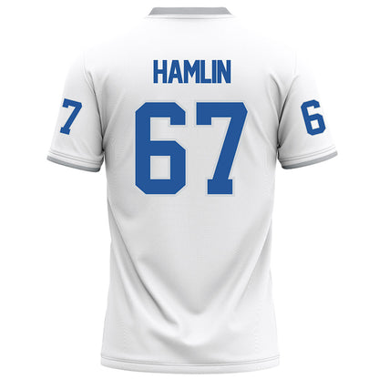 MTSU - NCAA Football : Henry Hamlin - White Football Jersey