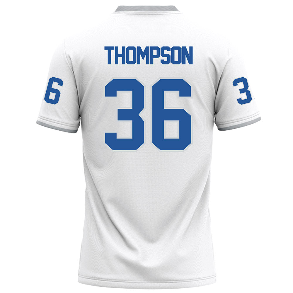 MTSU - NCAA Football : Jordan Thompson - White Football Jersey