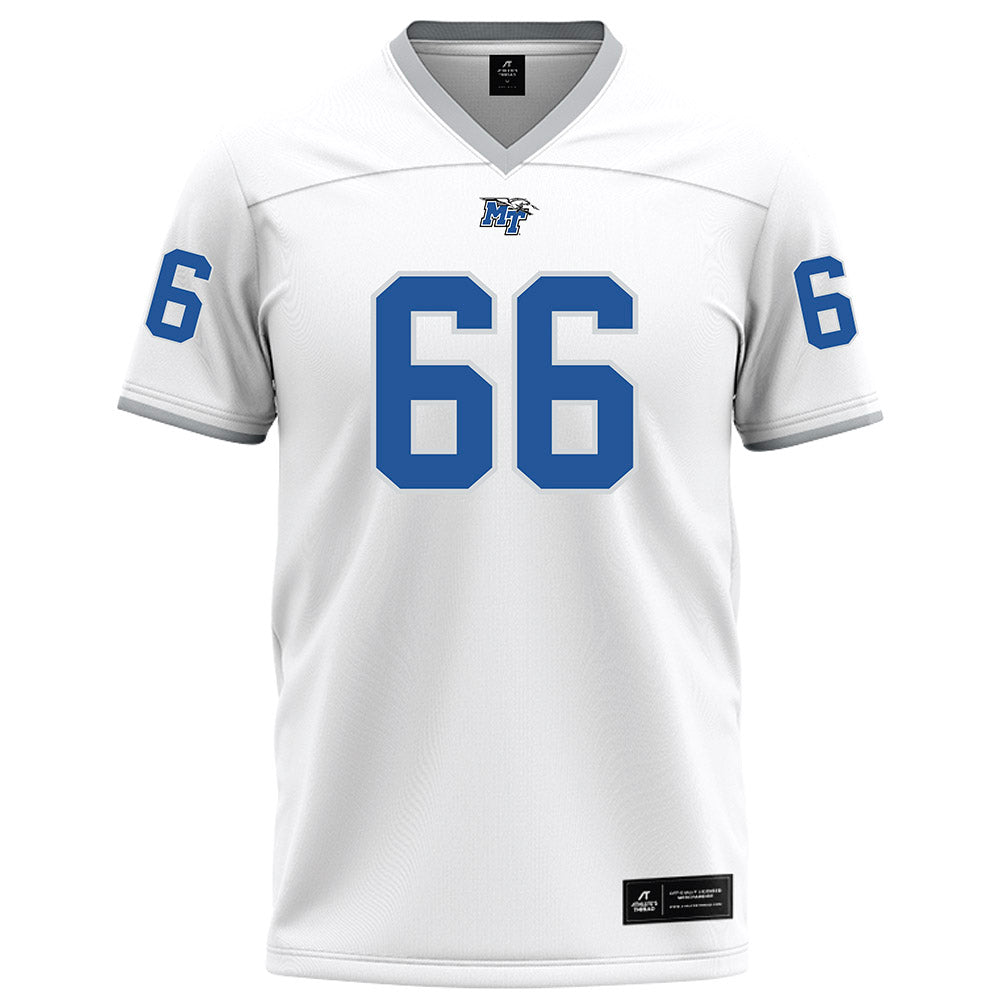 MTSU - NCAA Football : Aaren Alexander - White Football Jersey-0