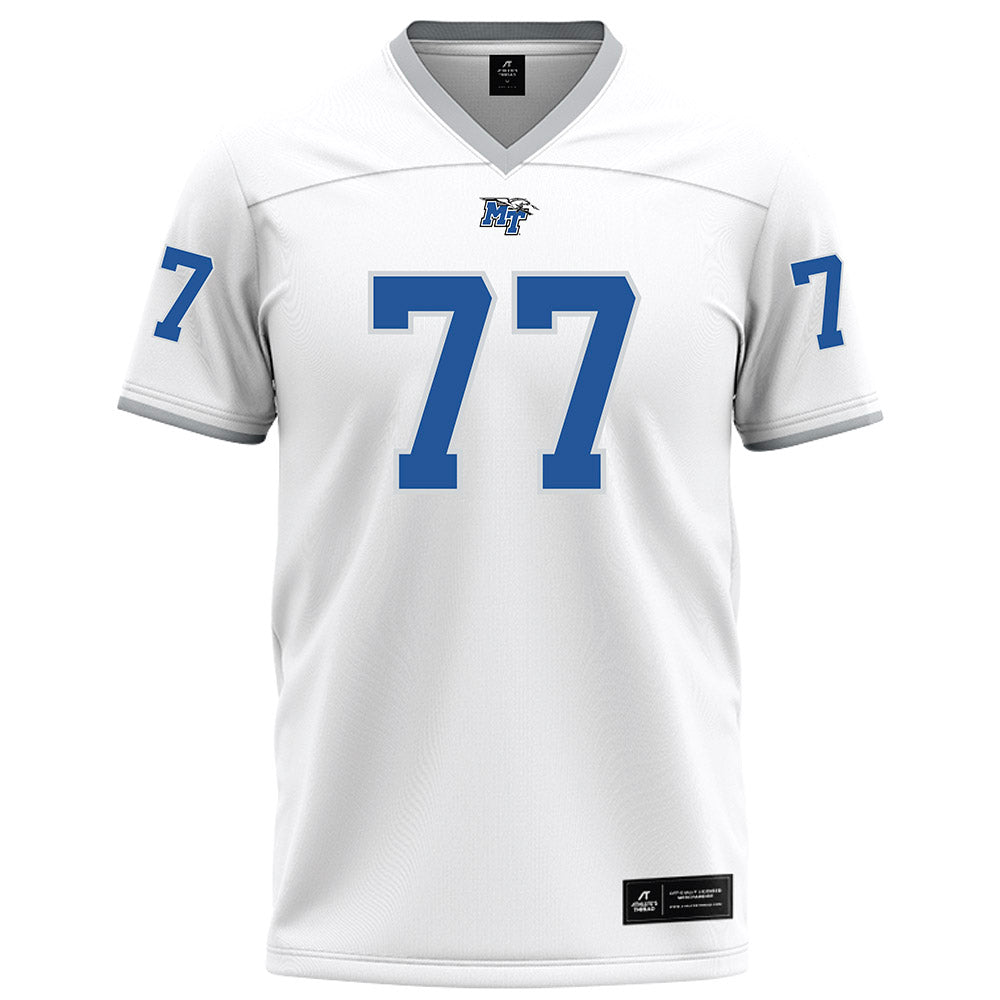 MTSU - NCAA Football : jaylen robinson - White Football Jersey