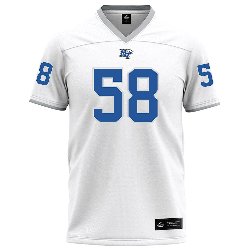 MTSU - NCAA Football : Korey Smith - White Football Jersey