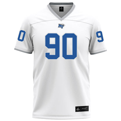 MTSU - NCAA Football : Chayce Smith - White Football Jersey