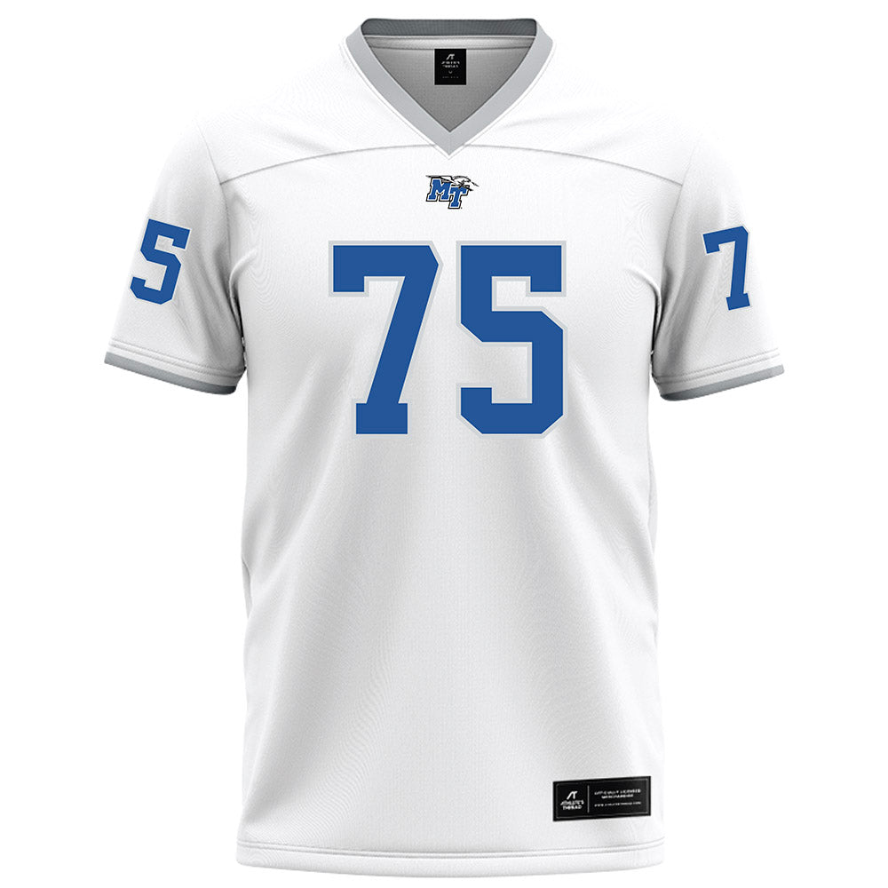 MTSU - NCAA Football : Jaden Wwrns - White Football Jersey-0
