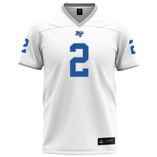 MTSU - NCAA Football : Rocco Williams - White Football Jersey-0