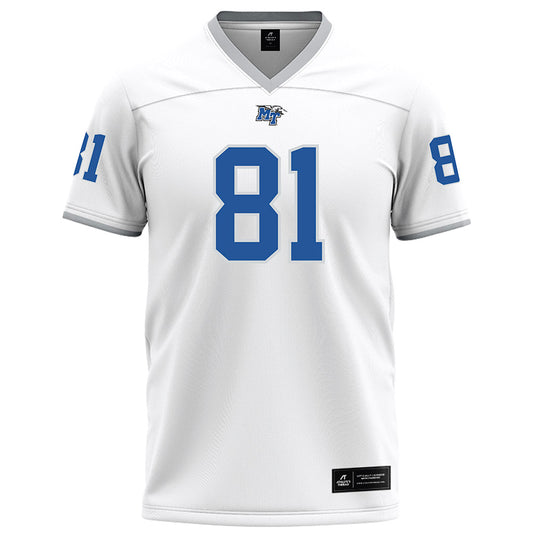 MTSU - NCAA Football : Wilson Hodges - White Football Jersey-0