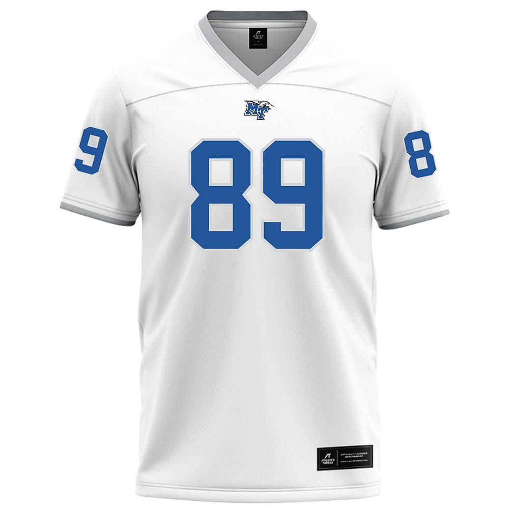 MTSU - NCAA Football : Darnell Malpress - White Football Jersey-0