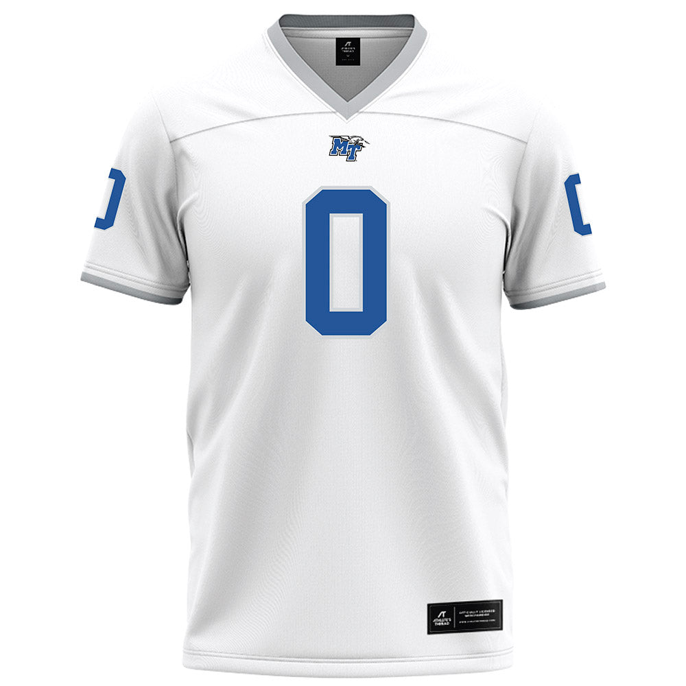 MTSU - NCAA Football : Anthony Bynum - White Football Jersey-0