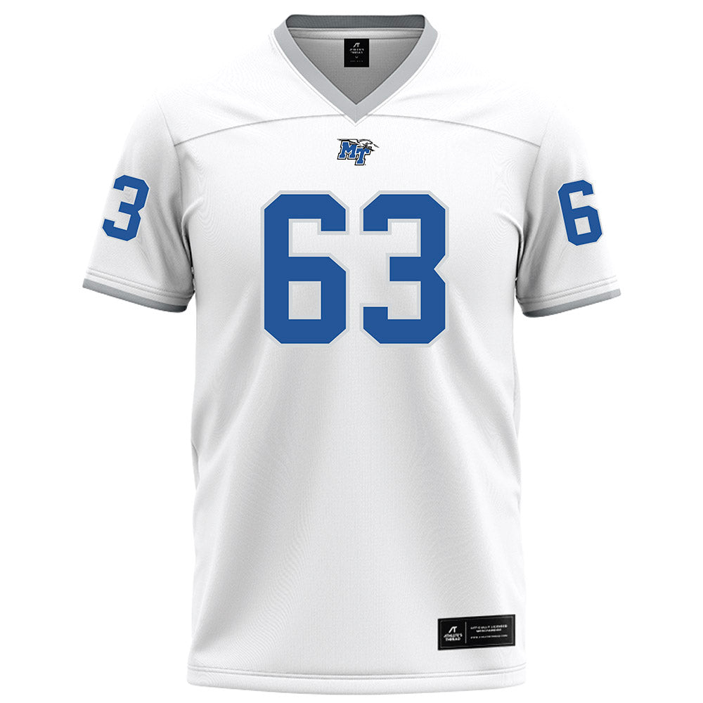 MTSU - NCAA Football : Alexander Gale - White Football Jersey