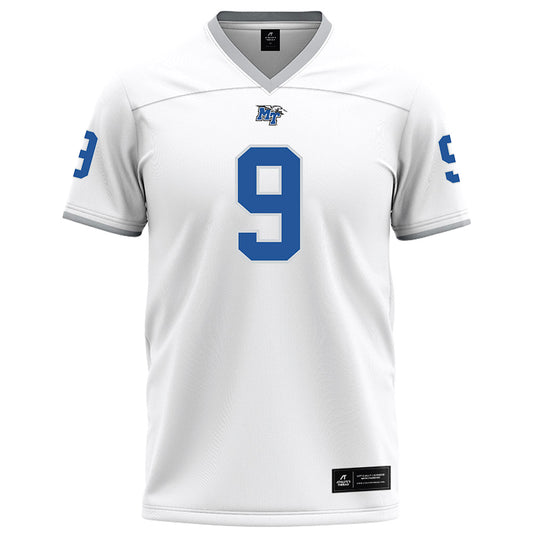 MTSU - NCAA Football : Jekail Middlebrook - White Football Jersey-0