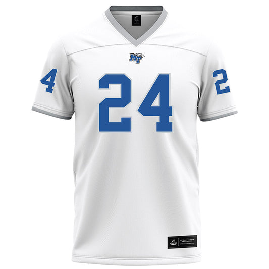 MTSU - NCAA Football : Trevon Ferrell - White Football Jersey