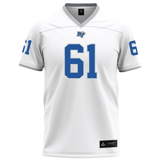 MTSU - NCAA Football : Otto Janse Van Rensburg - White Football Jersey-0
