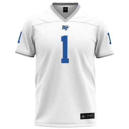 MTSU - NCAA Football : Omari Kelly - White Football Jersey