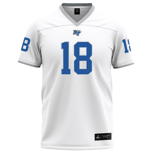 MTSU - NCAA Football : Stanley Anderson-Lofton - White Football Jersey-0