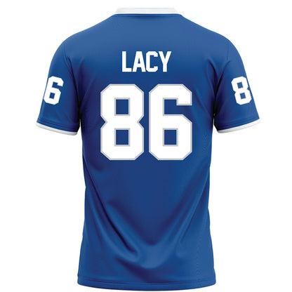 MTSU - NCAA Football : Cam Lacy - Blue Football Jersey