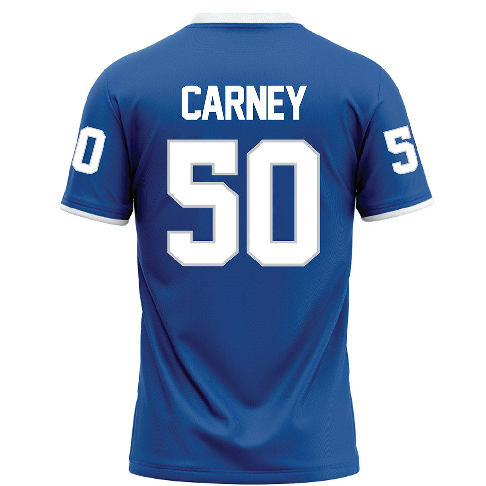 MTSU - NCAA Football : Elijah Carney - Blue Football Jersey