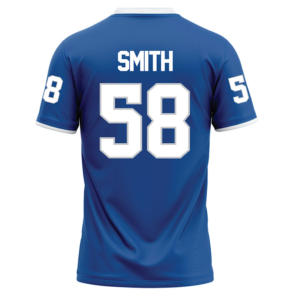 MTSU - NCAA Football : Korey Smith - Blue Football Jersey