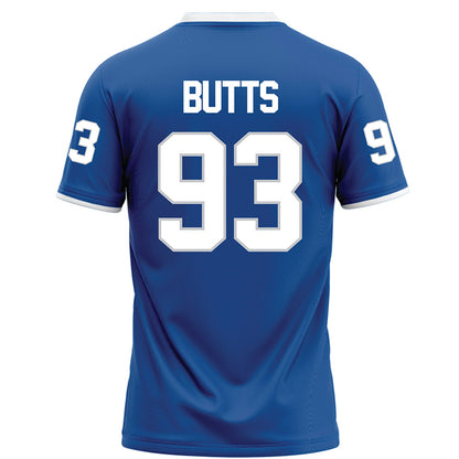 MTSU - NCAA Football : Aidan Butts - Blue Football Jersey