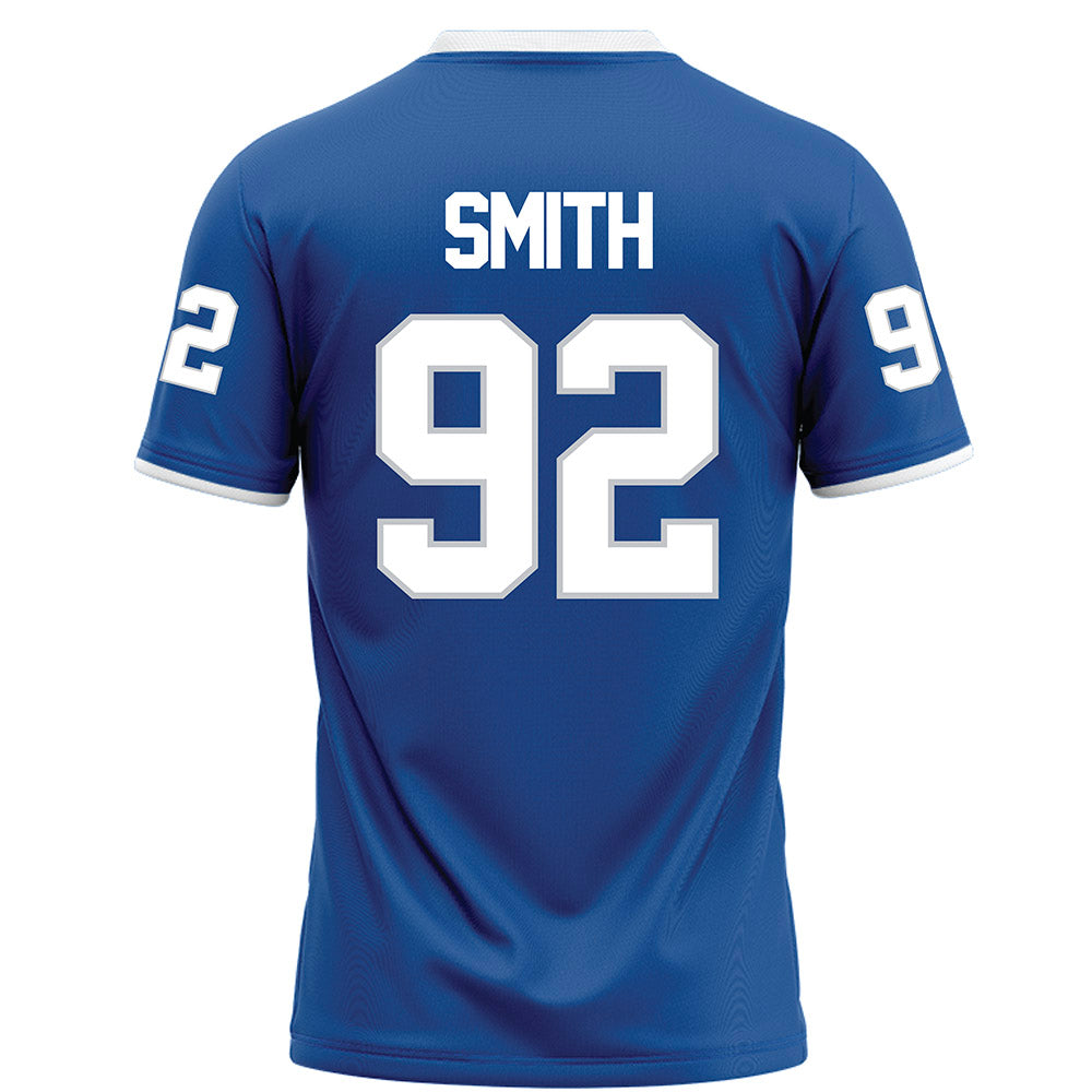 MTSU - NCAA Football : Damonte Smith - Blue Football Jersey