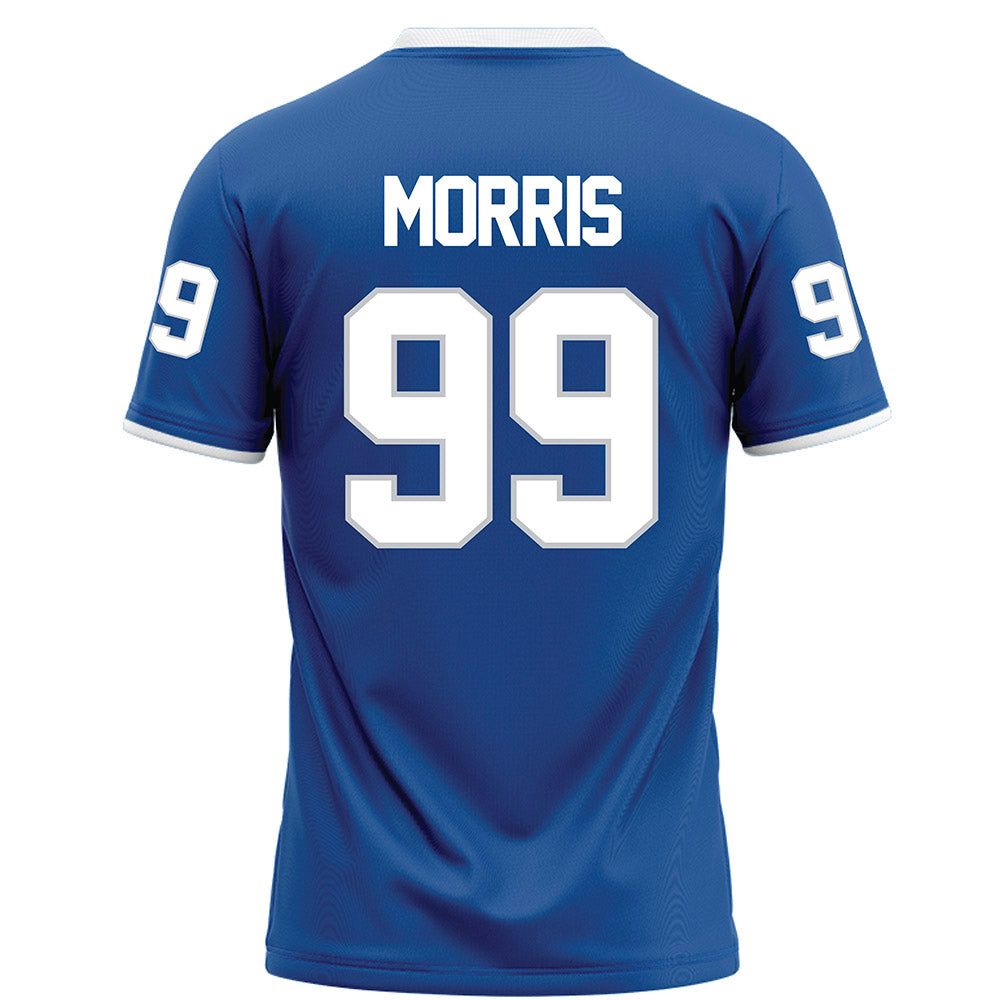 MTSU - NCAA Football : Ja'Darious Morris - Blue Football Jersey-1