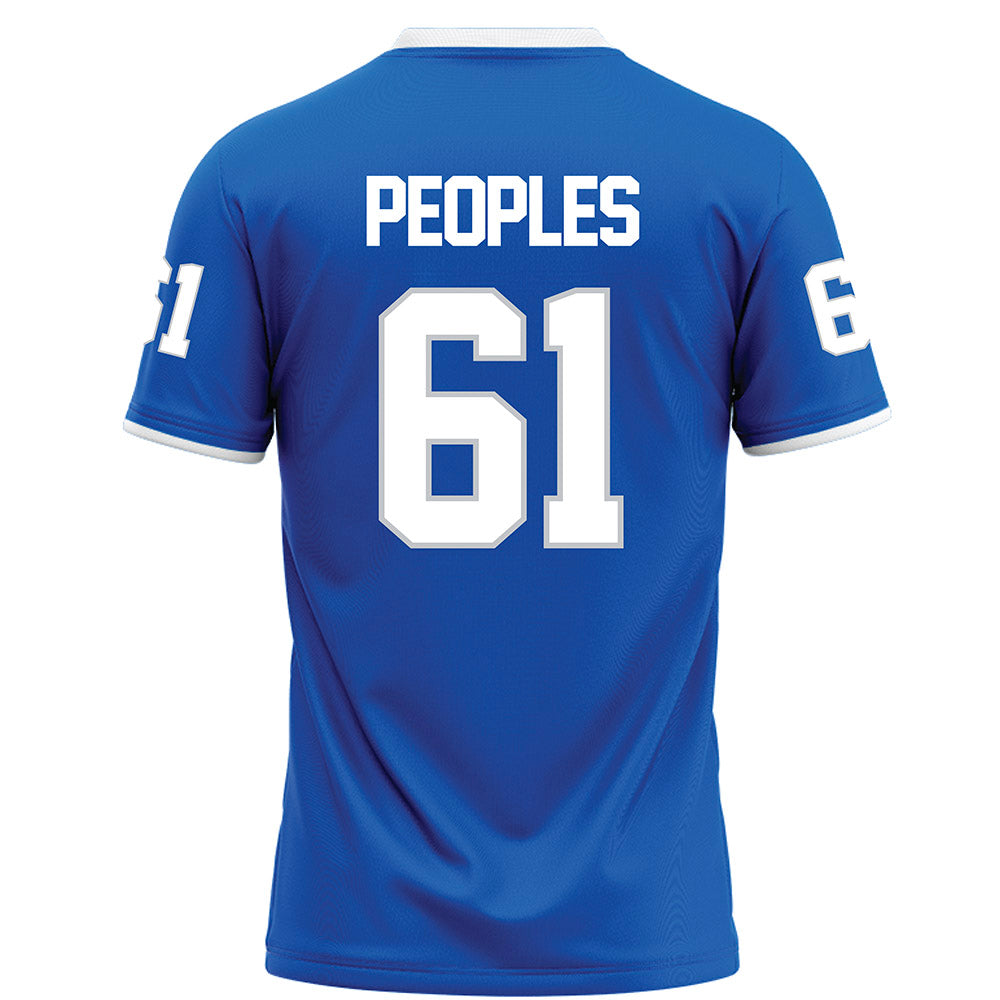 MTSU - NCAA Football : Lantz Peoples - Football Jersey