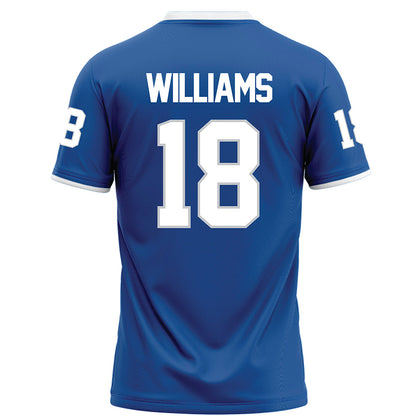 MTSU - NCAA Football : Xavier Williams - Blue Football Jersey