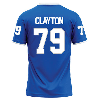 MTSU - NCAA Football : Zach Clayton - Football Jersey