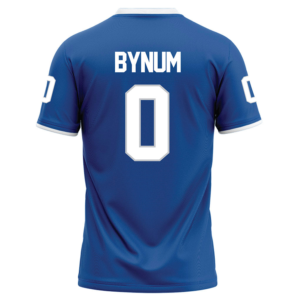 MTSU - NCAA Football : Anthony Bynum - Blue Football Jersey-1