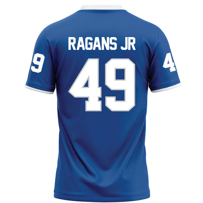 MTSU - NCAA Football : Christopher Ragans Jr - Blue Football Jersey-1