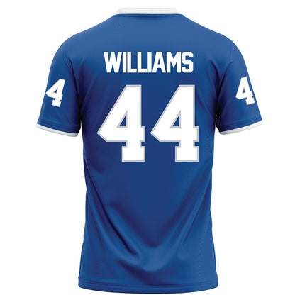 MTSU - NCAA Football : Jayden Williams - Blue Football Jersey-1