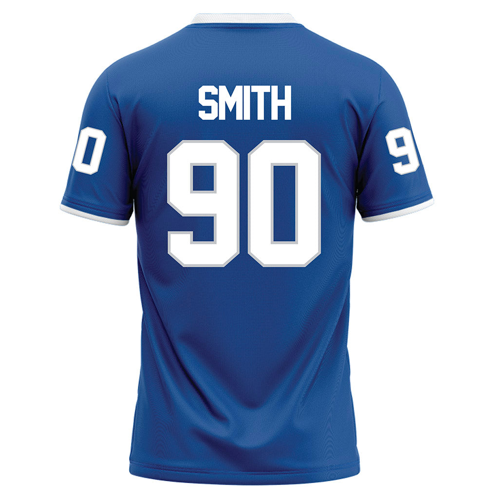 MTSU - NCAA Football : Chayce Smith - Blue Football Jersey