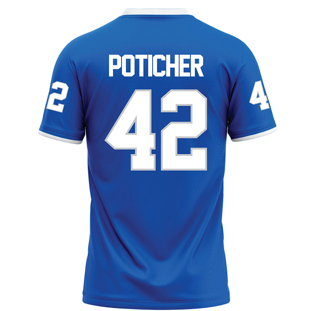 MTSU - NCAA Football : Evan Poticher - Football Jersey