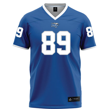 MTSU - NCAA Football : Darnell Malpress - Blue Football Jersey-0