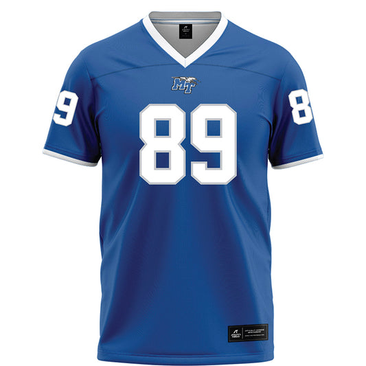 MTSU - NCAA Football : Darnell Malpress - Blue Football Jersey-0