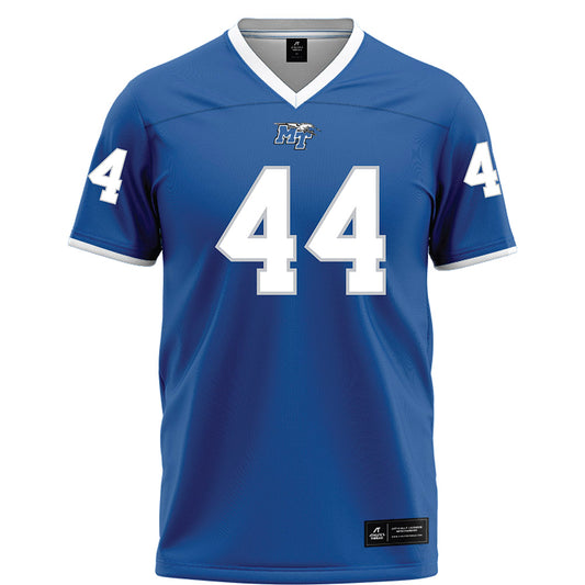 MTSU - NCAA Football : Jayden Williams - Blue Football Jersey-0