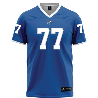 MTSU - NCAA Football : jaylen robinson - Blue Football Jersey