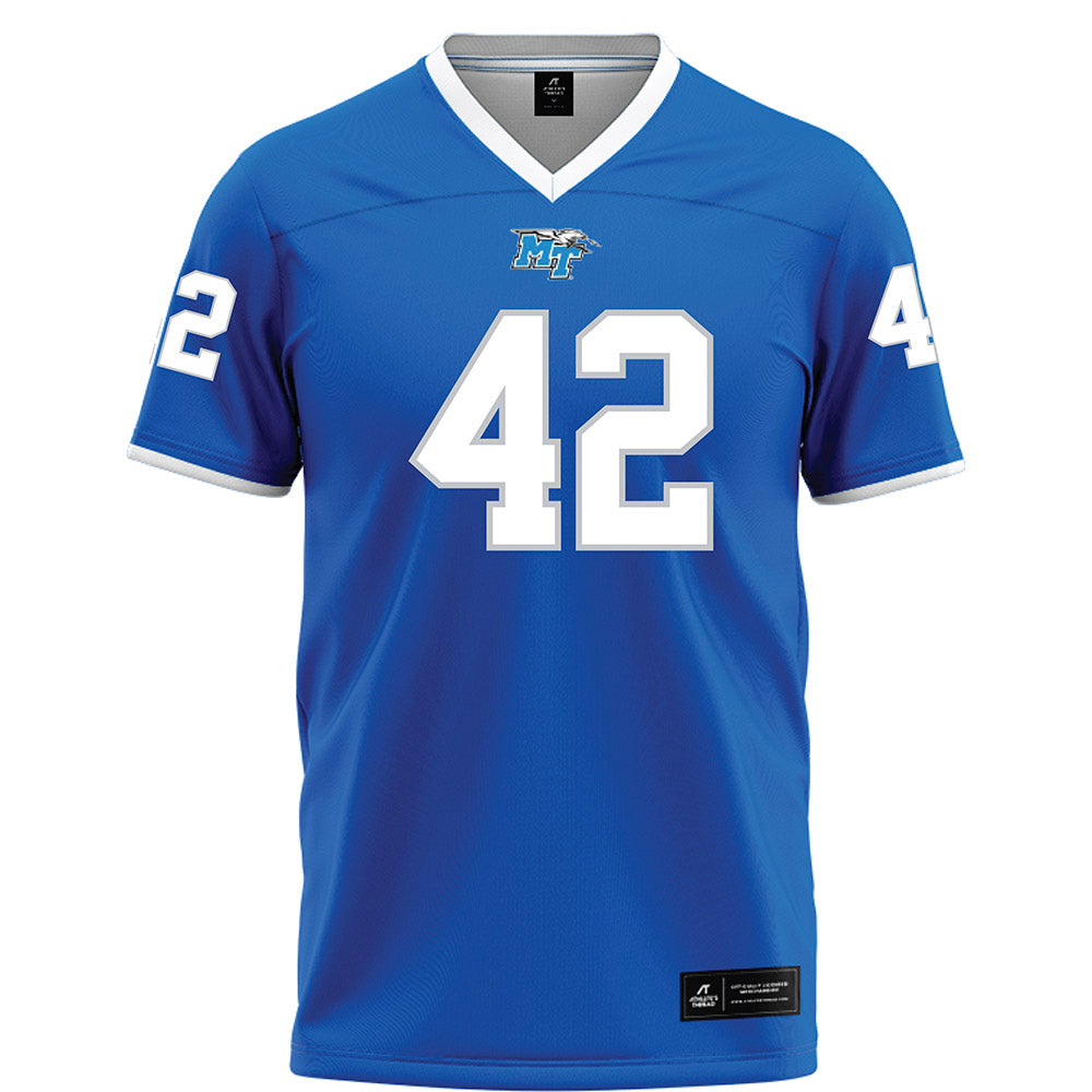 MTSU - NCAA Football : Evan Poticher - Football Jersey