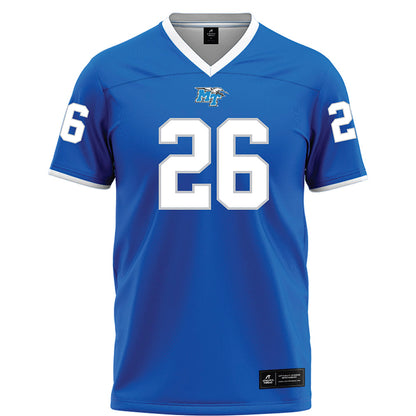 MTSU - NCAA Football : Jared Douglas - Football Jersey