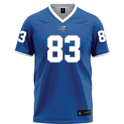 MTSU - NCAA Football : Holden Willis - Blue Football Jersey