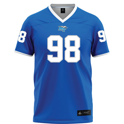 MTSU - NCAA Football : Shakai Woods - Football Jersey