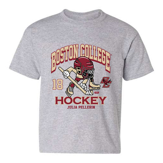 Boston College - NCAA Women's Ice Hockey : Julia Pellerin - Fashion Shersey Youth T-Shirt