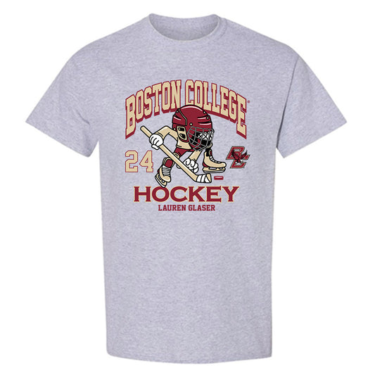 Boston College - NCAA Women's Ice Hockey : Lauren Glaser - T-Shirt